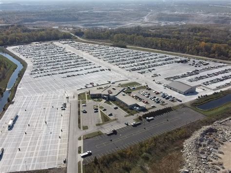 Columbus Division of Police Impound Lot .